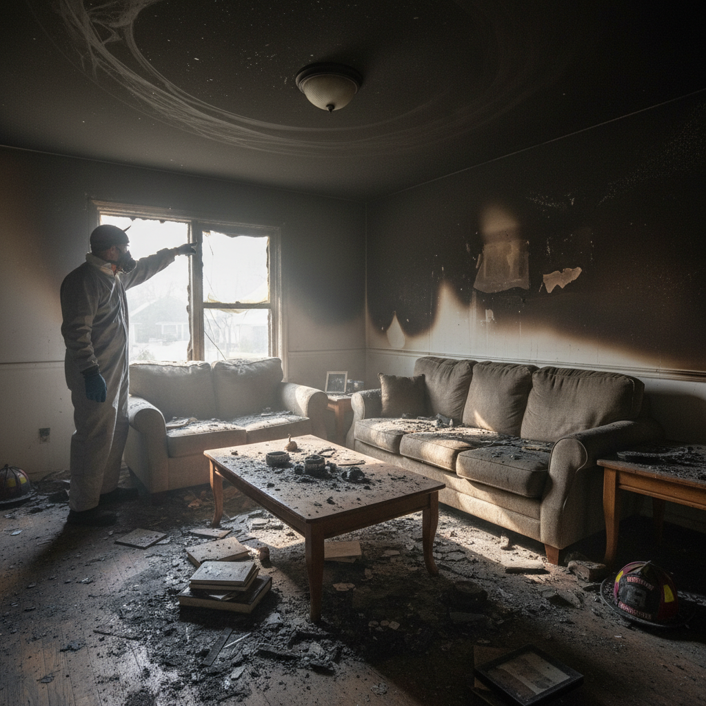 How to Identify Smoke Damage in Your Fishers Home After a Fire