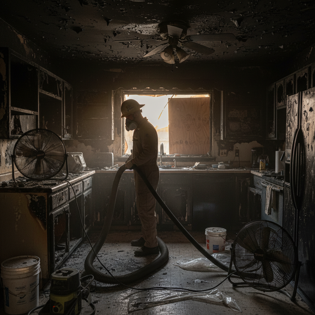 Fire Damage Restoration in Fishers