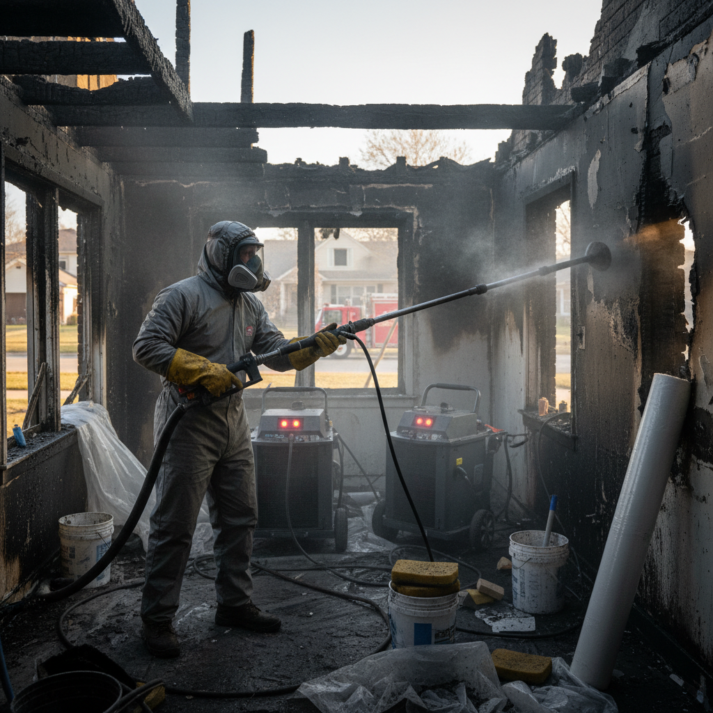Smoke Damage Restoration in Fishers