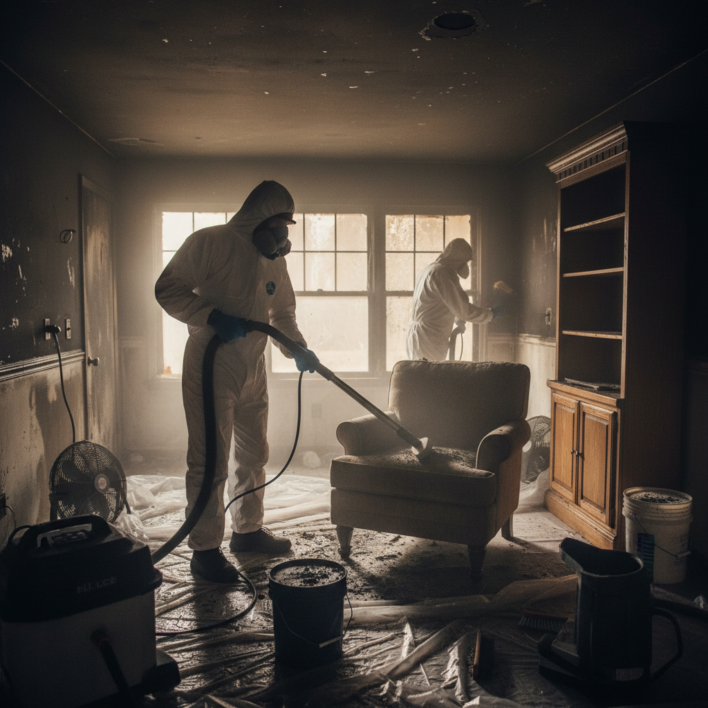 Soot Cleanup and Restoration in Fishers